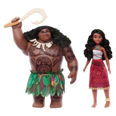 Imagem de Bonecas - Disney Moana e Maui - JDD42 MATTEL