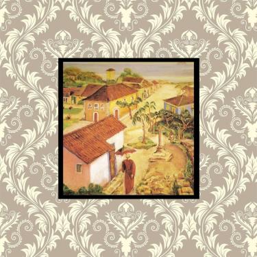 Imagem de Quadro Com Moldura 30X30 - Arte Itanhaém De Anita Malfatti