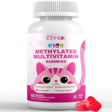 Imagem de Gomas para mastigar Elysx Kids Multivitamínico Metilado 60 Ct