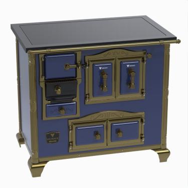 Imagem de Fogao a Lenha Venax n 2 Imperador Premium Azul SD