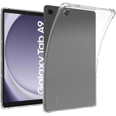 Imagem de Pop Shope Projetada para Samsung Galaxy Tab A9 SM-X110/X115, Capa Traseira de TPU transparente ultra macia e flexível para Galaxy Tab A9