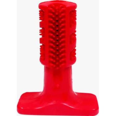 Imagem de Escova Dente Pet Clean Mordedor Canino Cao Gato Remove Tartaro - Peq -
