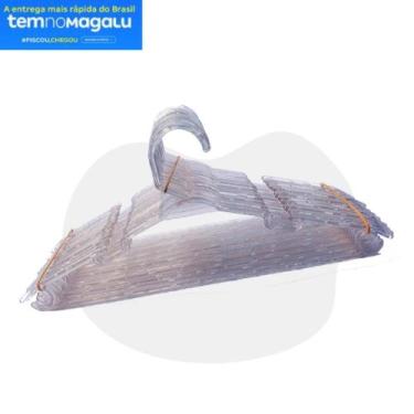 Imagem de Cabide Infantil Acrílico transparente cristal. - JF.INDUSTRIA