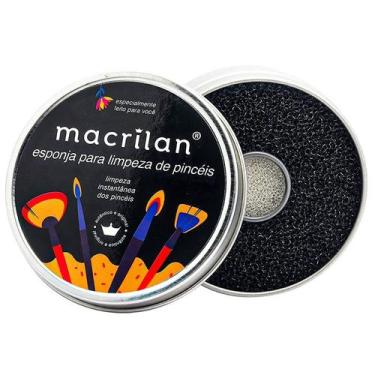 Imagem de Esponja para limpeza de pinceis Macrilan