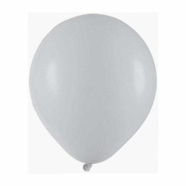 Imagem de BALÃO LISO - ART-LATEX Nº16 - CINZA - Pacote com 12 unidades - Balões 