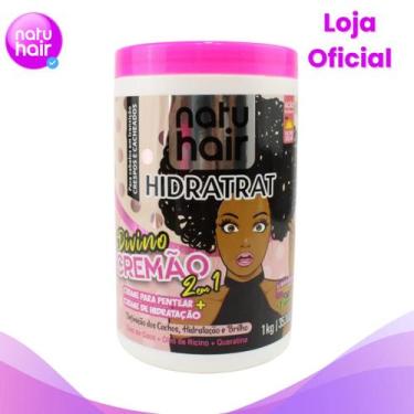 Imagem de Creme para pentear Divino Cremão 2 em 1 NatuHair 1kg - Natuhair Cosmét