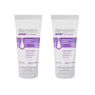 Imagem de Kit 2 Dermotivin Benzac Oil Control Hidratante Matificante 50ml