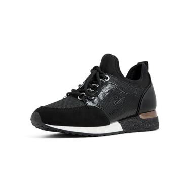 Imagem de ALDO Tênis feminino Courtwood Fashion com cadarço, Preto, 35