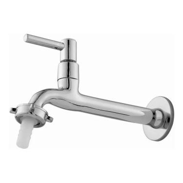 Imagem de Torneira Parede Tanque Longa Lavanderia Jardim 21Cm 1/4 Abs