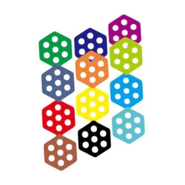 Imagem de menolana 12x Almofadas de tração para prancha de surfe hexagonais, almofadas de premium para surfe, aderência para prancha de skimboard Funboard