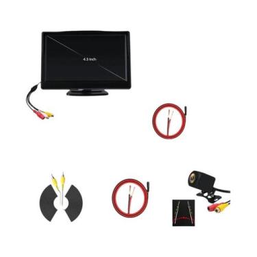 Imagem de Câmera De Ré Rotativa De 4.3 Polegadas Com Visão De 160 Graus, Fácil I