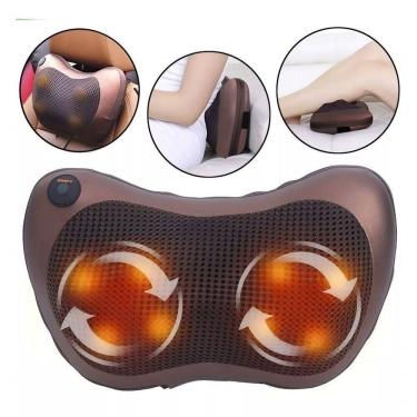 Imagem de Almofada De Massagem Eletrônica Carro E Casa