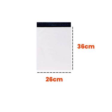 Imagem de Envelope De Segurança Para  Branco 26X36 Com 100 Un