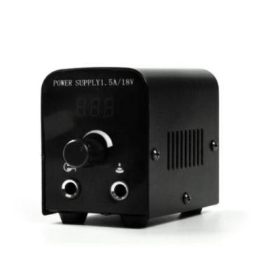 Imagem de Fonte Locomotiva Para Tatuagem Display Lcd - DragoArt, Preto