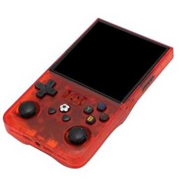 Imagem de Console de Jogo Portátil R36MAX, RK3326 1.5GHZ 64Bit 4 Polegadas 720x720 IPS Tela Open Source Player, 4000mAh Integrado, Suporta Mais de 60 Emuladores 18000+ Jogos (64 GB)
