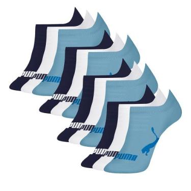 Imagem de Kit Com 12 Pares De Meias Infantil Kids Modelo Sapatilha Em Algodão Co