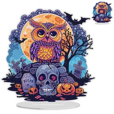Imagem de Kits de mesa Diamond Art Owl GHHKUD para adultos e crianças