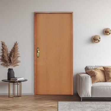 Imagem de Porta Lisa Padrão Batente Ecológico 1 Fechadura 813/02 Oxidada 62 X 21