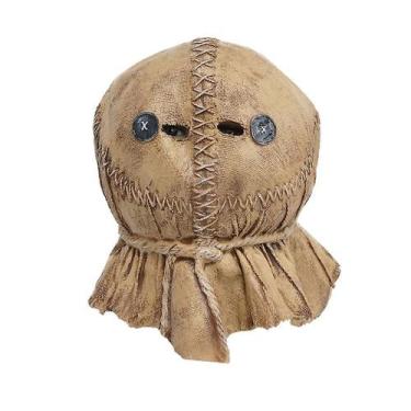 Imagem de Máscara de terror escuro e sombrio canto Halloween Máscara de látex ad