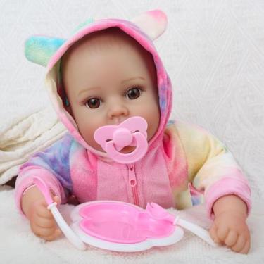 Imagem de Baby Doll GOAROY Lifelike Realistic de 18 polegadas com acessórios