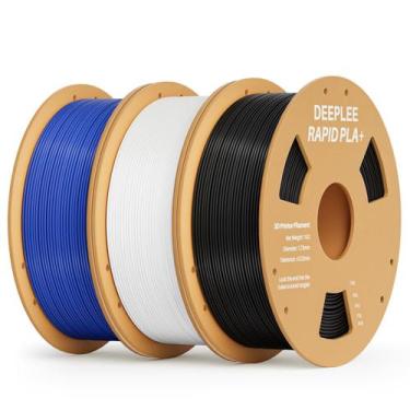 Imagem de Filamento de impressora 3D DEEPLEE Rapid PLA Plus 1,75 mm, pacote com 