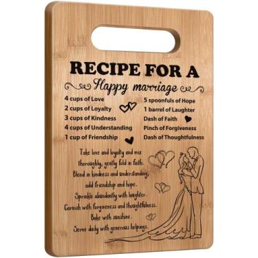 Imagem de Tábua de cortar: Busy Gaming Life Recipe Happy Marriage Bamboo
