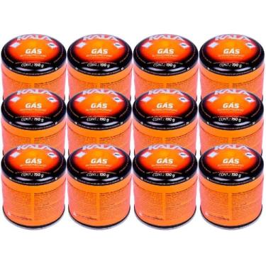 Imagem de Kit 12 Refil Gás Butano 190g - Kala