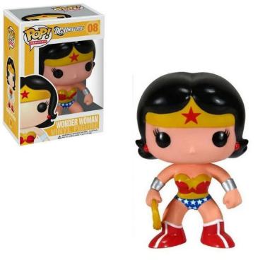 Imagem de Funko Pop DC Super Heroes 08 Wonder Woman