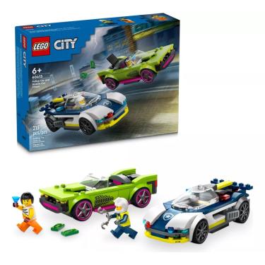 Imagem de Lego City Carro da Policia e Muscle Car 213 pcs - 60415