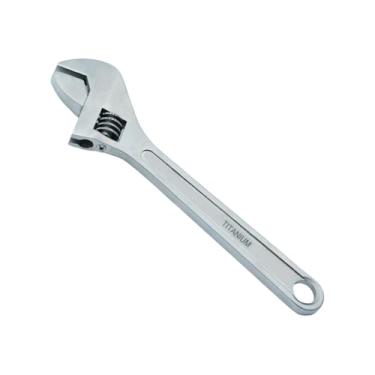 Imagem de SFREYA Chave ajustável de titânio, ferramentas não magnéticas de ressonância magnética, leve, alta resistência, anticorrosão, durável, forjada a quedas, grau industrial, tamanhos 15,2 cm/20,3 cm/25,4