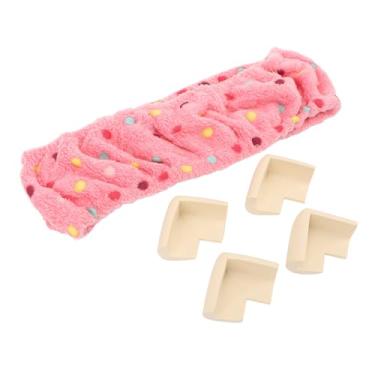 Imagem de RiToEasysports Estrutura de Tufos, Tapete de Tecido de Pelúcia de Algodão Com Faixas Elásticas, Proteção Macia para Projetos de Artesanato Manual e Uso Doméstico (Tipo 6 Rosa)