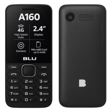 Imagem de Celular Simples BLU A160 4G Dual Chip com Rádio FM e Bateria 2000mAh