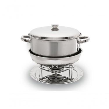 Imagem de Rechaud Com Banho Maria 5,7 Litros - Platanos - Brinox