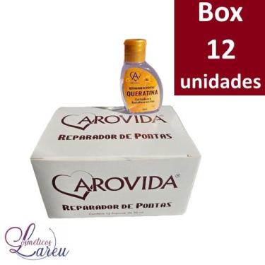 Imagem de "Box Reparador de pontas 30 ml Queratina (12 unidades) - Arovida