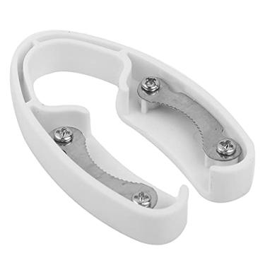 Imagem de Cortador de folha de vinho, lâmina fácil de abrir garrafas, cortador de papel para garrafas de vinho, abridor de lata (branco)