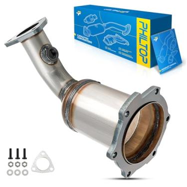 Imagem de PHILTOP Conversor catalítico de alto fluxo para 2002-2006 Altima, 2003-2007 Murano, 2004-2008 Maxima, Quest 3.5L 2004-2006 com conversor catalisador de aço inoxidável compatível com conversor EPA