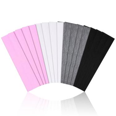 Imagem de Ztomine 16 faixas de cabelo femininas – multicoloridas, absorventes de suor, antiderrapantes, esportivas, faixas de cabelo (tecido de algodão macio e elástico) (adequado para exercícios físicos, ioga