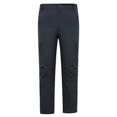 Imagem de Calça feminina de esqui com forro removível, roupa de esqui térmico à prova d'água grossa calça de neve de pelúcia para mulheres Snowboarding Caminhada durável à prova de vento Golf Travel Pants