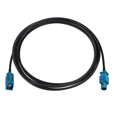 Imagem de Cabo adaptador de antena de carro Bingfu Fakra Z macho para macho 30 cm 12 polegadas para carro estéreo Android Head Unit GPS Navigation FM AM Radio Sirius XM Satellite Radio 4G LTE TEL Telematics Bluetooth Módulo, 6.5ft / 2m