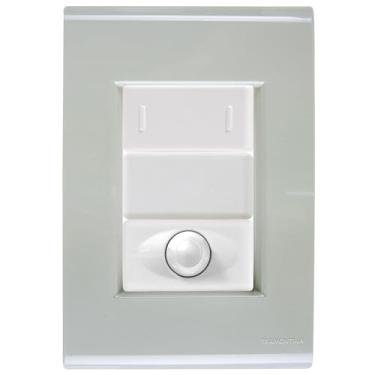 Imagem de Cj Interruptor paralelo + Dimmer ajustável Liz Verde Ardósia completo pronto