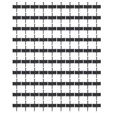 Imagem de Fafeicy Fixador de Deck Composto, Clipes de Deck Ocultos de Plástico ABS Com Parafusos de Aço Inoxidável