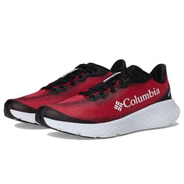 Imagem de Columbia Tênis de corrida masculino Konos Featherweight, Vermelho/branco, 11 Wide