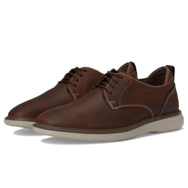 Imagem de Clarks Brantin Plain Oxford masculino, Couro de cera de abelha, 11 Wide
