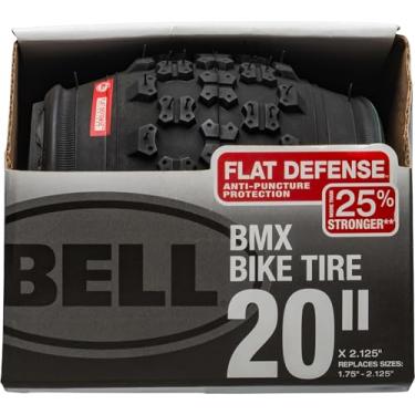 Imagem de Pneus de bicicleta Bell BMX, Defesa plana, 20" x 1.75-2.25" Flat Defense, 20" x 1.75-2.25"