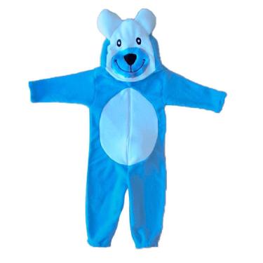 Imagem de Macacão Pijama Bebê Plush Tamanho 1 ao 3 Urso Hannys Baby