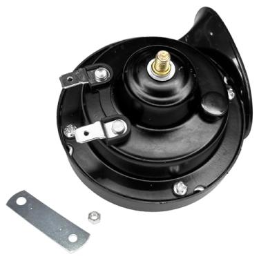 Imagem de KUQUTIDY Buzina de trem super alta 12V 300DB para caminhão, buzinas de ar à prova d'água para segurança, buzina elétrica de trem de caracol para carros, caminhonetes, motocicletas, barcos, acessórios