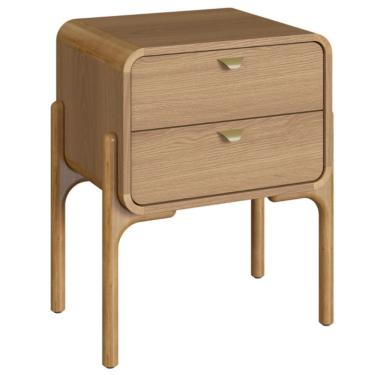 Imagem de Mesa De Cabeceira 500 Com 2 Gavetas Arcos - Hanover