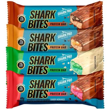 Imagem de Kit Barra De Proteína Shark Pro - Energia E Sabor Intenso