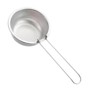 Imagem de Generic Escorredor de macarrão para fondue, utensílio de cozinha para branquear espaguete, cesto para massas e para cozinhar almôndegas de camarão, Redondo