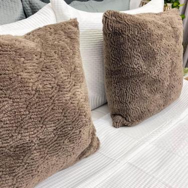 Imagem de Kit 2 Almofadas Comfy 50x50 Alli Marrom